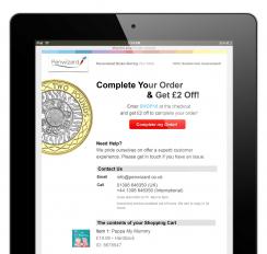 Discount Email for Tablet