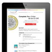 Discount Email for Tablet